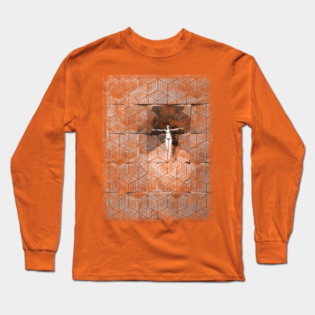 Crack Long Sleeve T-Shirt by bulografik